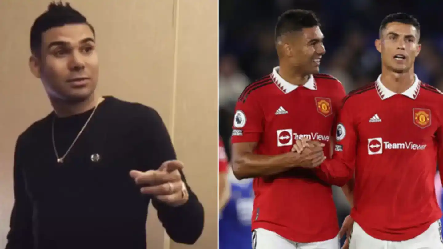 كاسيميرو يختار كريستيانو رونالدو كواحد من أفضل ثلاثة لاعبين في هذا الجيل
