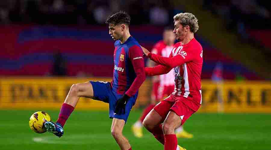 برشلونة يسقط في فخ التعادل أمام أتلتيكو مدريد علي ملعبه في كأس الملك