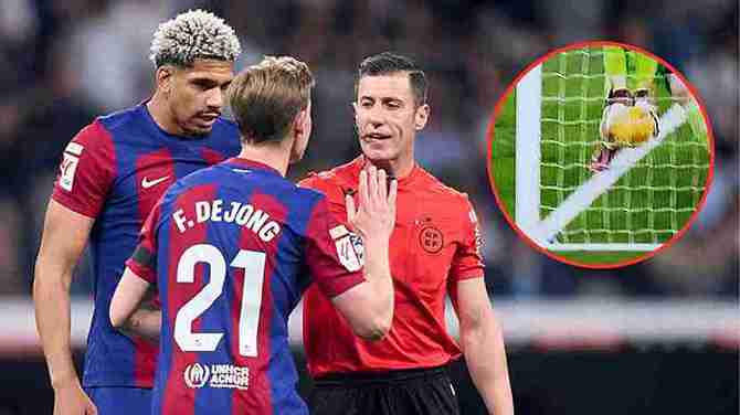 برشلونة يشعر بالقلق بسبب الحكم المقرر لإدارة مباراته المقبلة في الدوري أمام ريال سوسيداد