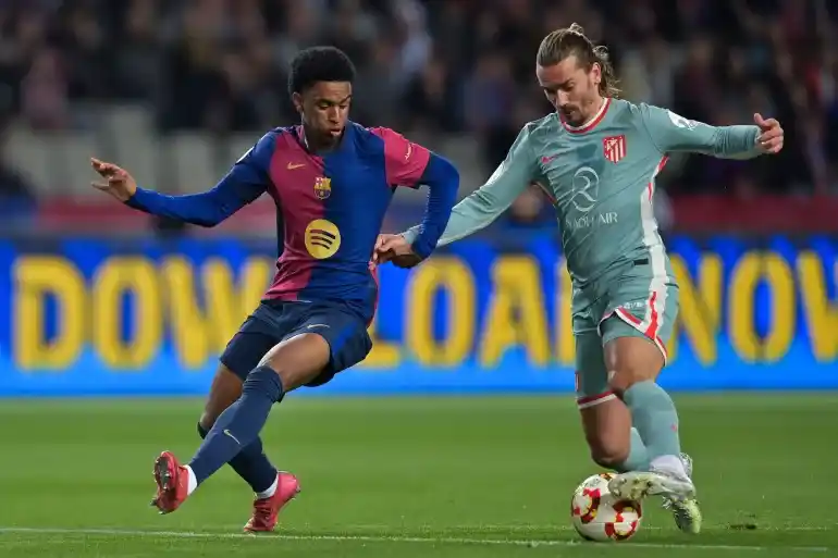 أتلتيكو مدريد ينجح في تحقيق تعادل مثير أمام برشلونة ضمن منافسات كأس الملك