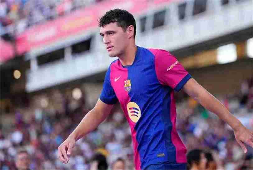 برشلونة يعلن تعافي مدافعه وعودته للمشاركة بعد تعافيه من الإصابة