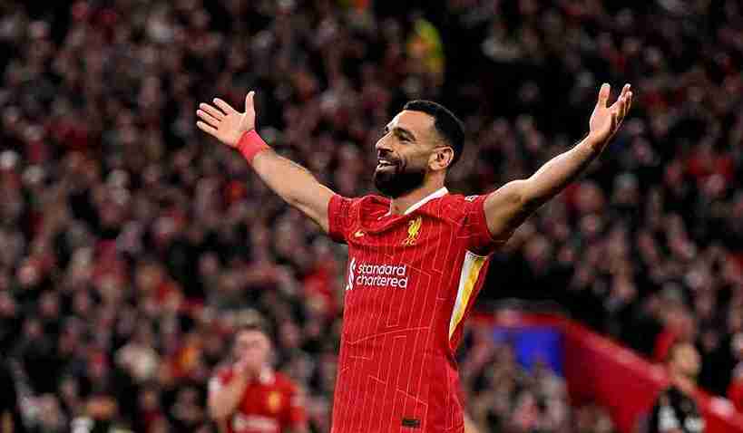 رقم قياسي جديد يلوح في الأفق لمحمد صلاح خلال مواجهة مانشستر سيتي