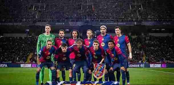 القائمة الرسمية لبرشلونة لمباراة لاس بالماس في الدوري الإسباني