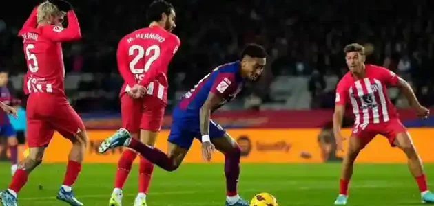 تاريخ اللقاءات بين برشلونة وأتلتيكو مدريد