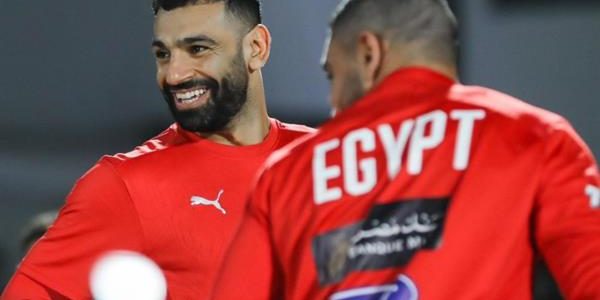 جلسات محمد صلاح مع لاعبي منتخب مصر قبل مباراة إثيوبيا