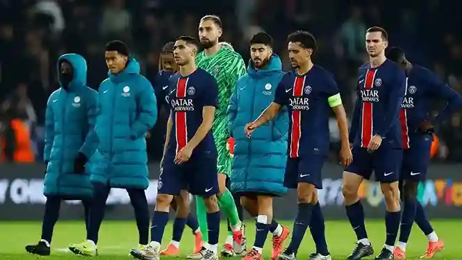 قائمة باريس سان جيرمان ضد ليفربول