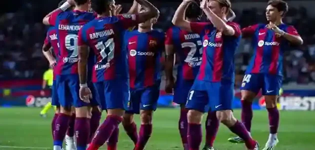 برشلونة يعزز صدارته بفوزه على أوساسونا