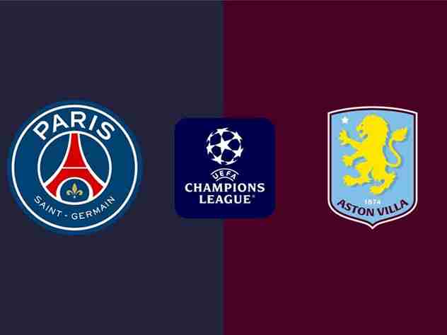 موعد مباراة باريس وأستون فيلا يلا شوت اليوم في دوري أبطال أوروبا
