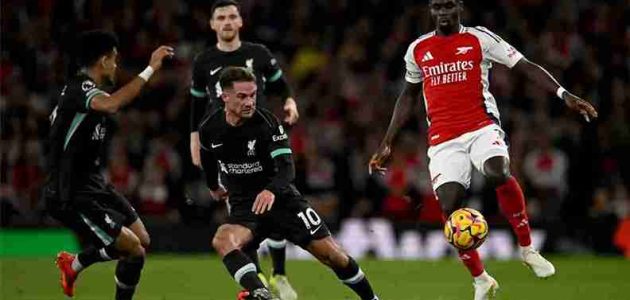 ليفربول يعلن تغيير موعد مواجهته مع آرسنال في الدوري الإنجليزي