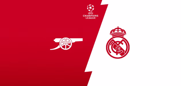 موعد مباراة ريال مدريد وآرسنال اليوم يلا شوت في دوري أبطال أوروبا