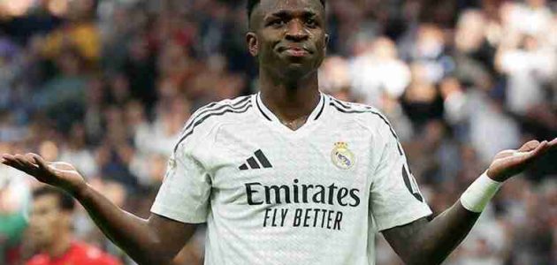 ريال مدريد يعلن إصابة فينيسيوس