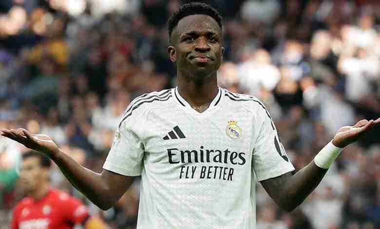 ريال مدريد يعلن إصابة فينيسيوس