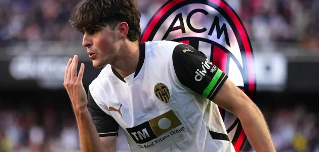 ميلان يجهز 25 مليون يورو لحسم صفقة نجم فالنسيا
